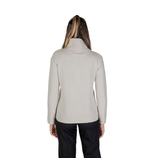 Street One Cream Viscose Turtleneck $142.00 Street One Luzworld