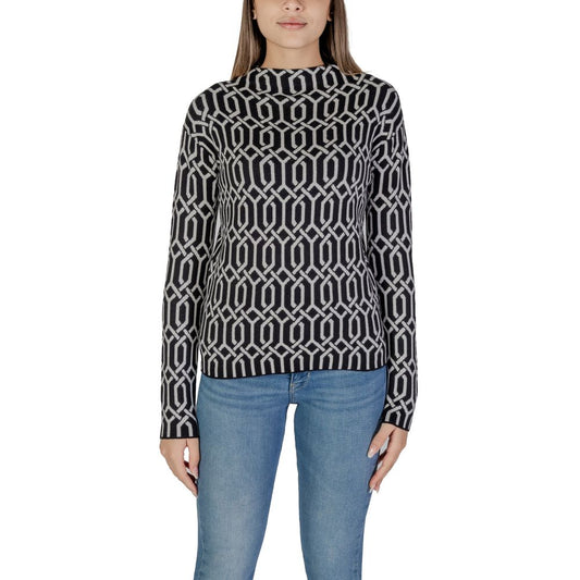 Street One Black Viscose Sweater $154.00 Street One Luzworld