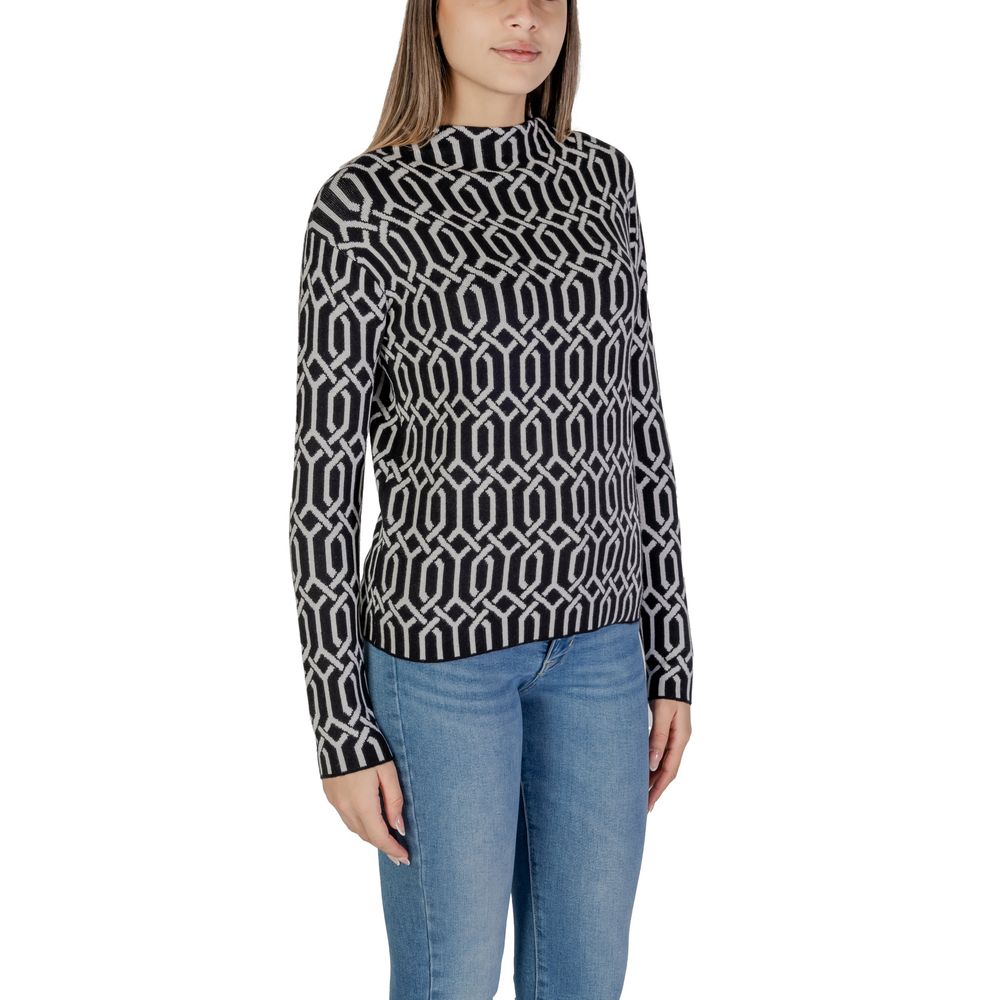 Street One Black Viscose Sweater $154.00 Street One Luzworld