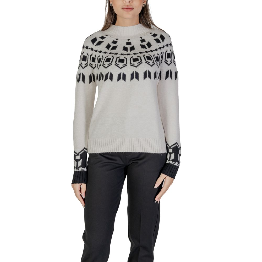 Street One Cream Cotton Sweater $166.00 Street One Luzworld