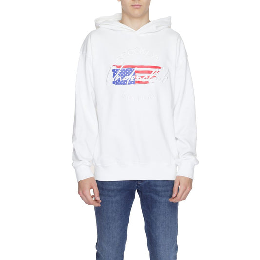 Underclub White Cotton Hoody $207.00 Underclub Luzworld