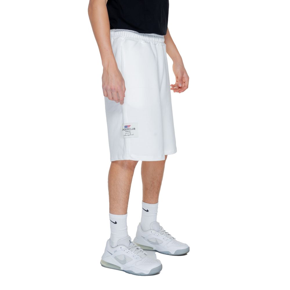 Underclub White Cotton Bermuda