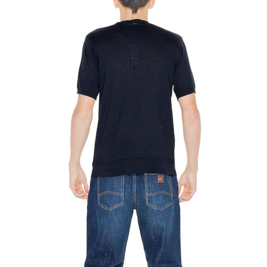 Hamaki-Ho Black Cotton Sweater $135.00 Hamaki-Ho Luzworld