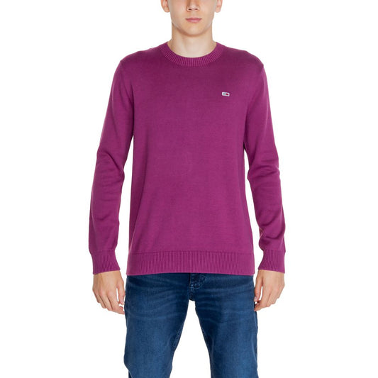 Tommy Hilfiger Jeans Purple Organic Cotton Sweater $195.00 Tommy Hilfiger Jeans Luzworld