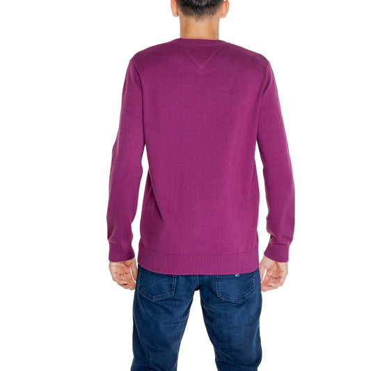 Tommy Hilfiger Jeans Purple Organic Cotton Sweater $195.00 Tommy Hilfiger Jeans Luzworld