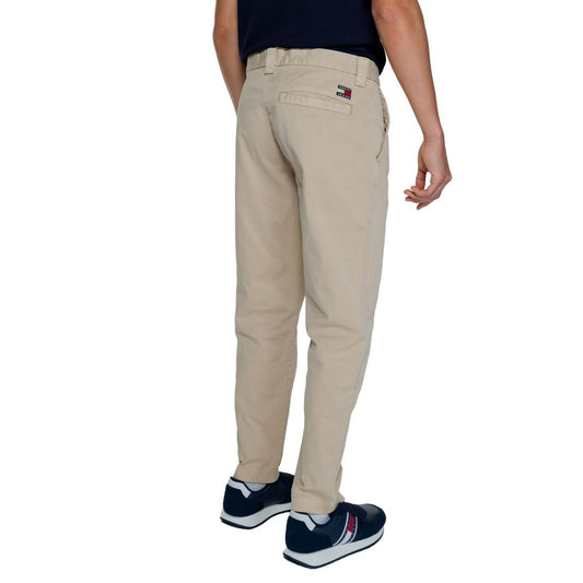 Tommy Hilfiger Jeans Gold Recycled Cotton Pant $207.00 Tommy Hilfiger Jeans Luzworld