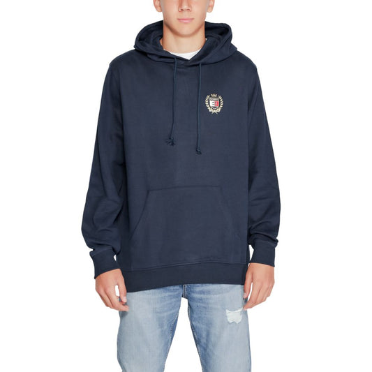 Tommy Hilfiger Jeans Blue Cotton Hoody $207.00 Tommy Hilfiger Jeans Luzworld