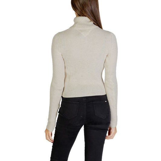 Tommy Hilfiger Jeans Beige Recycled Polyester Sweater $207.00 Tommy Hilfiger Jeans Luzworld