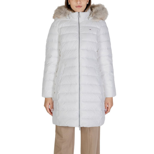 Tommy Hilfiger Jeans White Recycled Polyester Jackets & Coat $663.00 Tommy Hilfiger Jeans Luzworld
