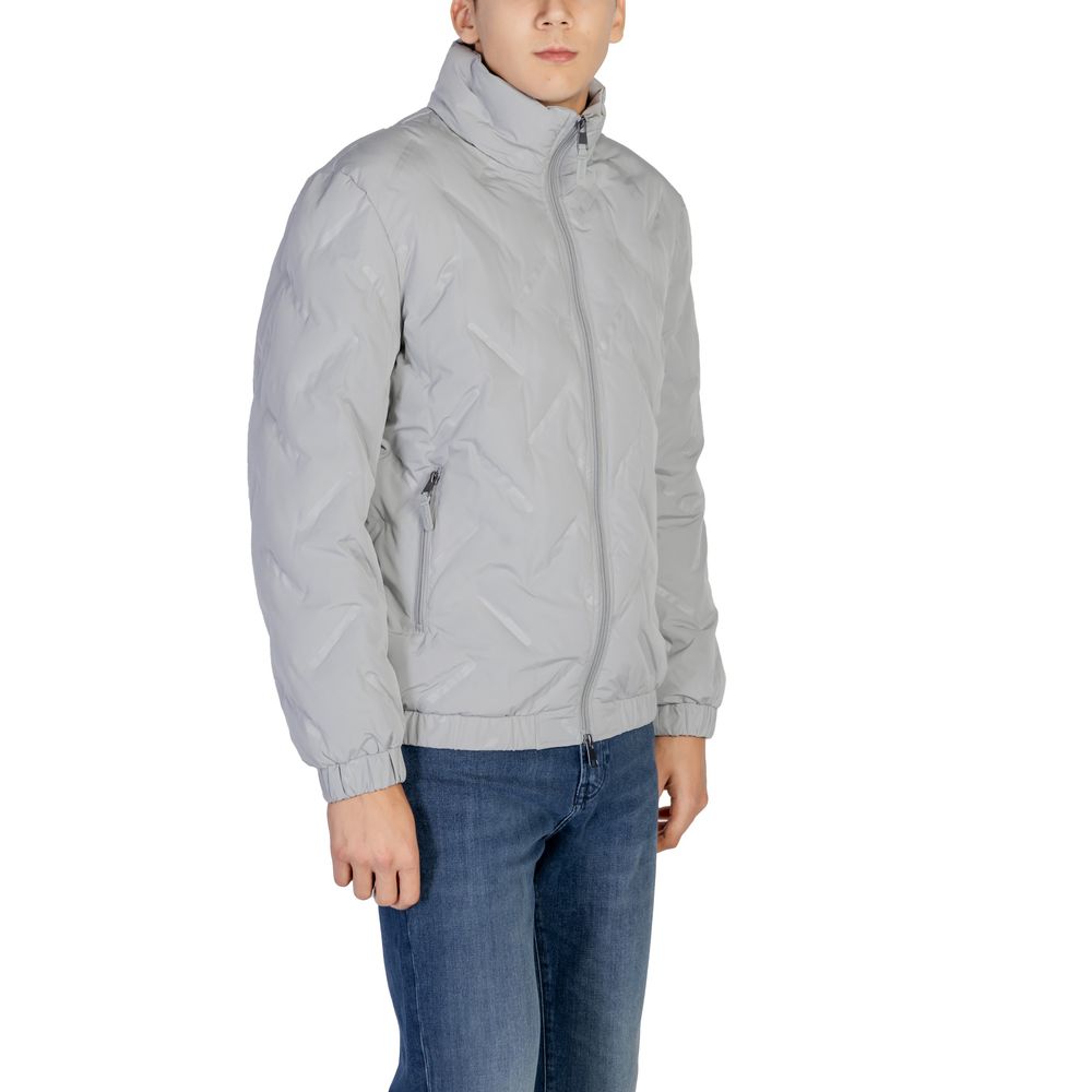 Antony Morato Gray Polyester Jackets & Coat $284.00 Antony Morato Luzworld