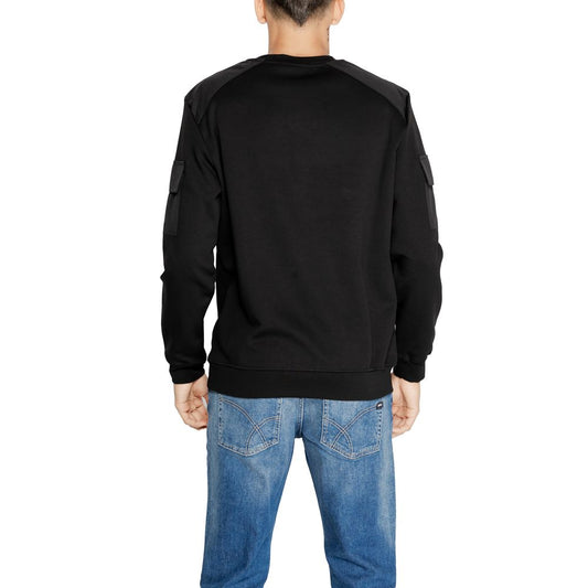 Antony Morato Black Cotton Sweatshirt $177.00 Antony Morato Luzworld