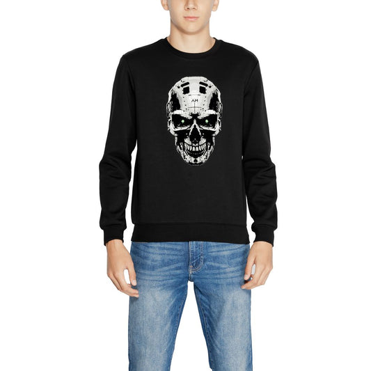 Antony Morato Black Cotton Sweatshirt $177.00 Antony Morato Luzworld