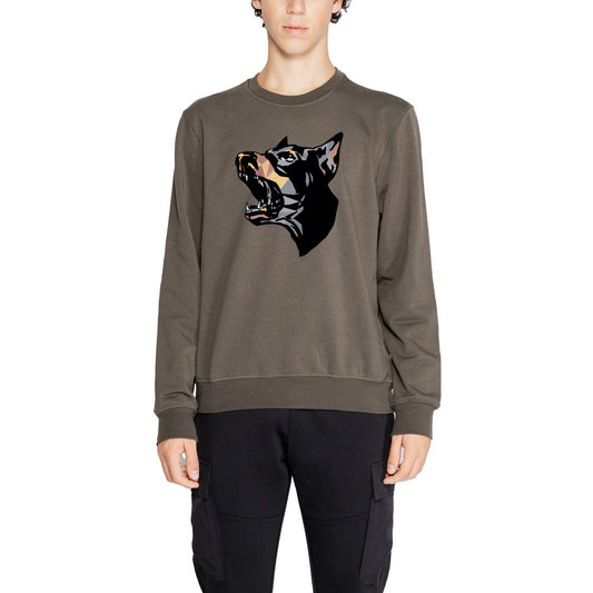 Antony Morato Green Cotton Sweatshirt $177.00 Antony Morato Luzworld