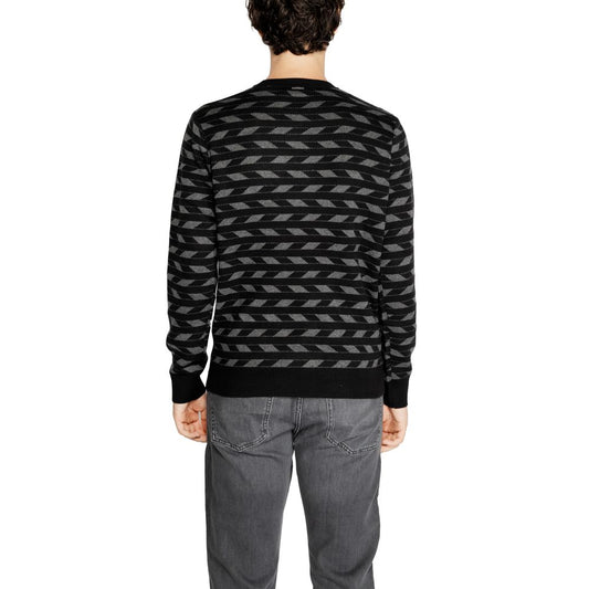 Antony Morato Black Marabou Sweater $206.00 Antony Morato Luzworld
