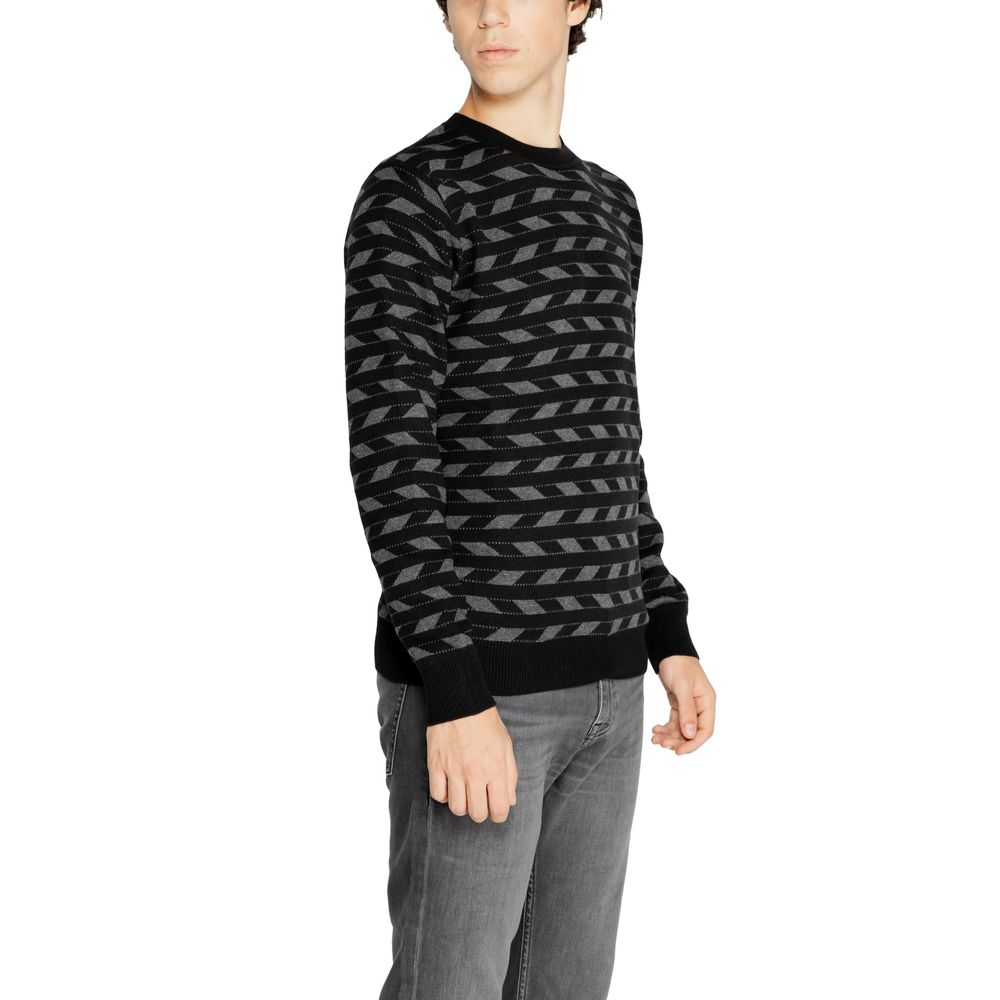 Antony Morato Black Marabou Sweater $206.00 Antony Morato Luzworld