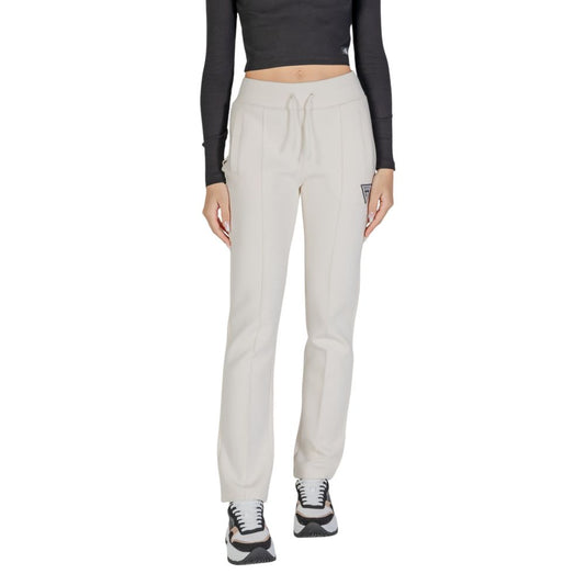 Guess Active Cream Cotton Joggers Workout Pant