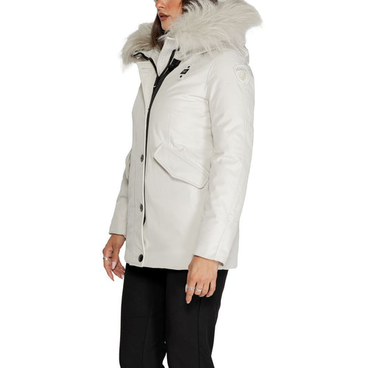 Blauer White Polyester Parka $1223.00 Blauer Luzworld