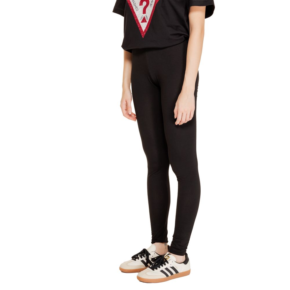 Jacqueline De Yong Black Cotton Legging $101.00 Jacqueline De Yong Luzworld