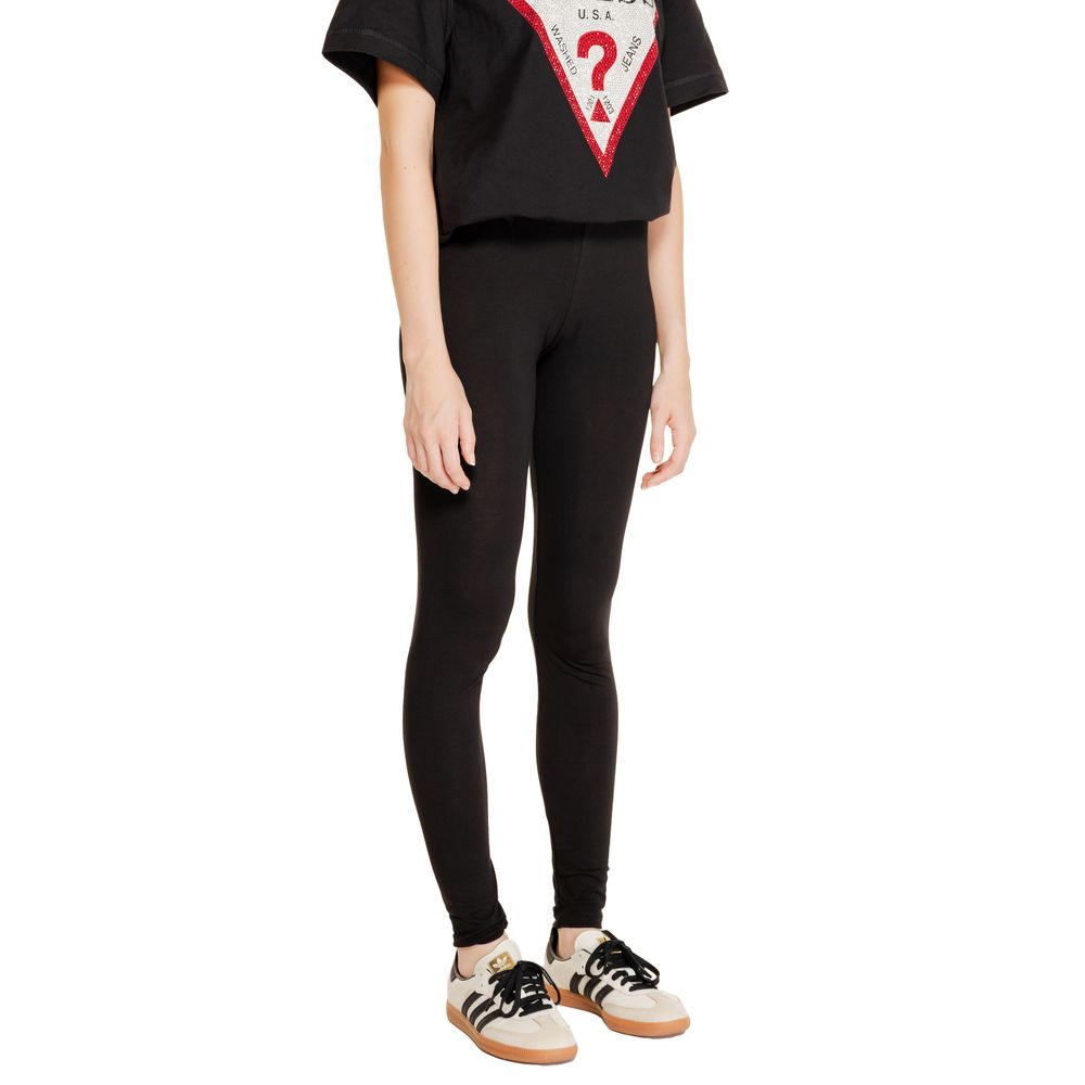 Jacqueline De Yong Black Cotton Legging $101.00 Jacqueline De Yong Luzworld