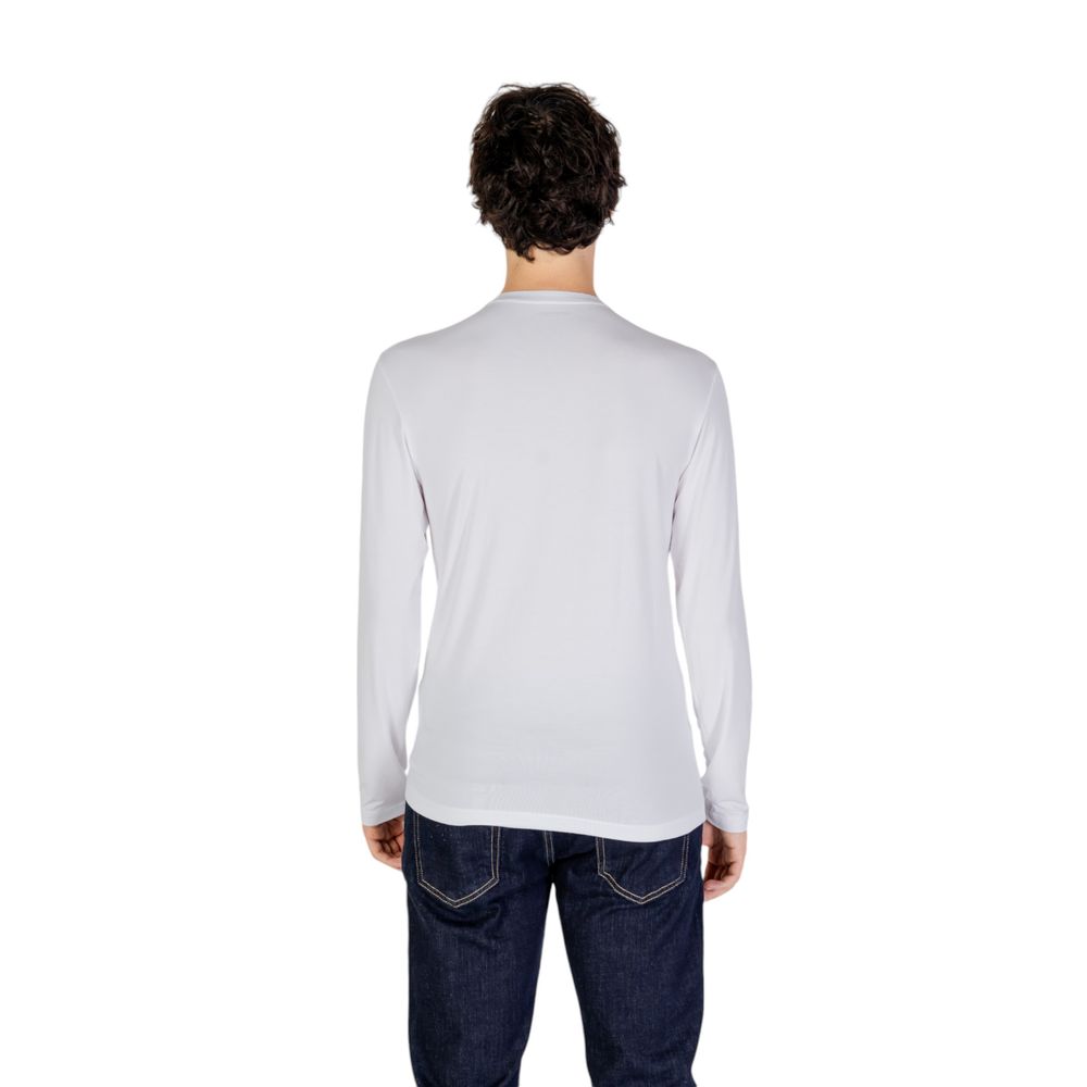 Emporio Armani Underwear White Modal Long Sleeve $180.00 Emporio Armani Underwear Luzworld