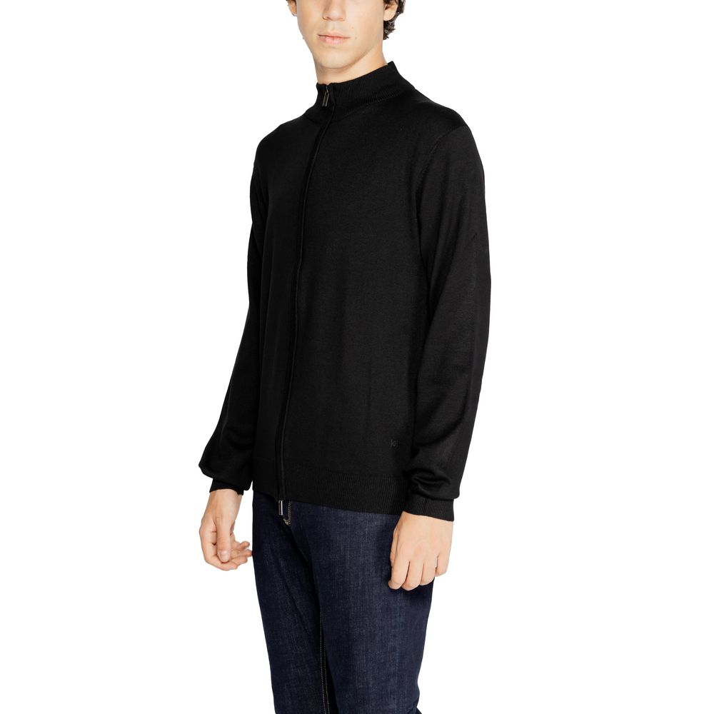 Hamaki-Ho Black Viscose Cardigan $144.00 Hamaki-Ho Luzworld