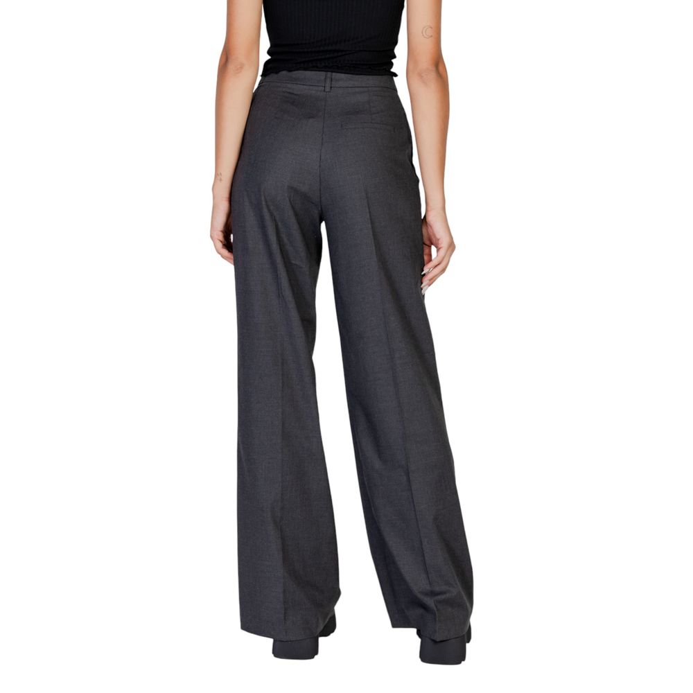 Morgan De Toi Gray Polyester Pant $163.00 Morgan De Toi Luzworld