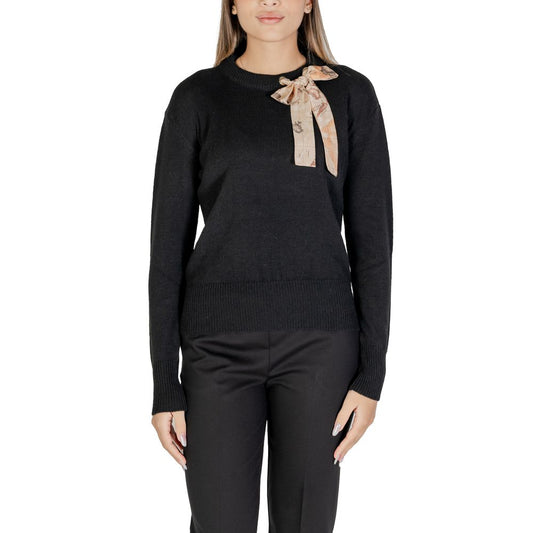 Alviero Martini Prima Classe Black Polyester Sweater $302.00 Alviero Martini Prima Classe Luzworld
