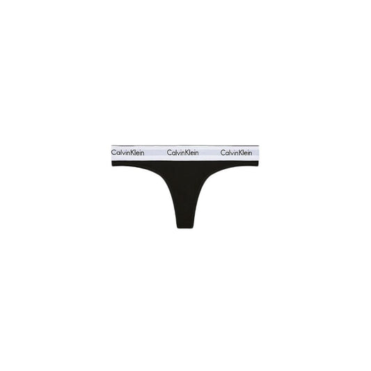 Calvin Klein Underwear Black Cotton Panty $108.00 Calvin Klein Underwear Luzworld