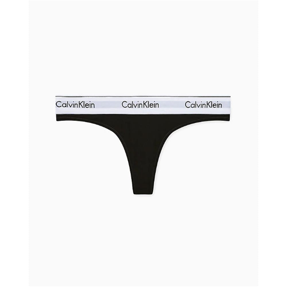 Calvin Klein Underwear Black Cotton Panty $108.00 Calvin Klein Underwear Luzworld