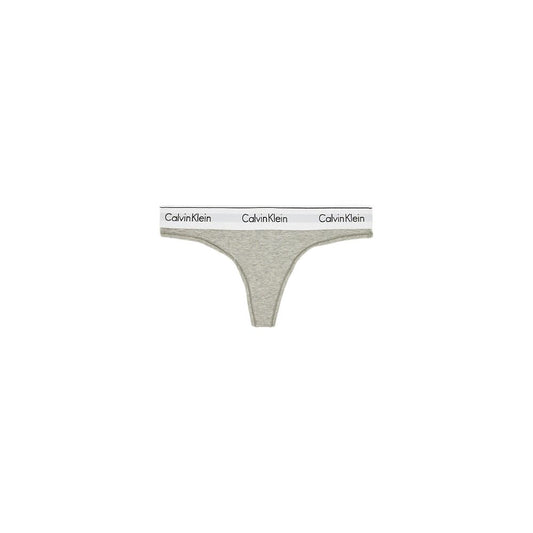 Calvin Klein Underwear Gray Cotton Panty $108.00 Calvin Klein Underwear Luzworld