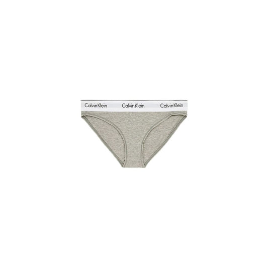 Calvin Klein Underwear Gray Cotton Panty $111.00 Calvin Klein Underwear Luzworld