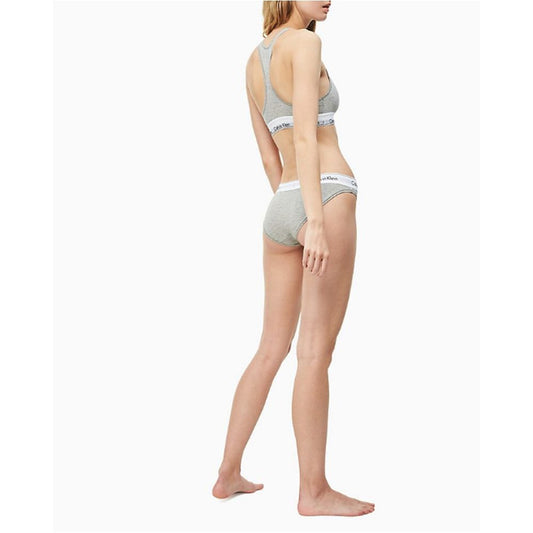 Calvin Klein Underwear Gray Cotton Panty $111.00 Calvin Klein Underwear Luzworld