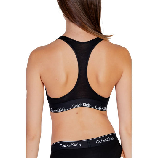 Calvin Klein Underwear Black Cotton Bra