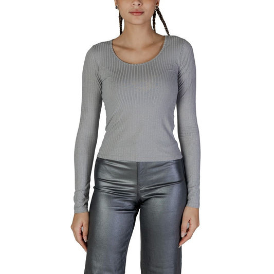 Vero Moda Silver Recycled Polyester Long Sleeve