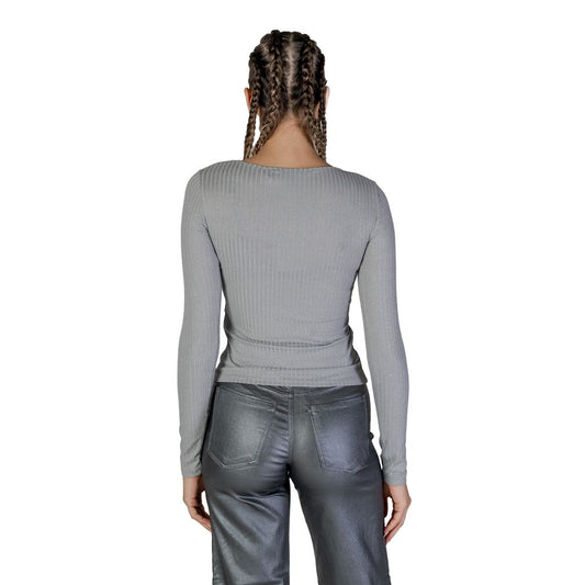 Vero Moda Silver Recycled Polyester Long Sleeve