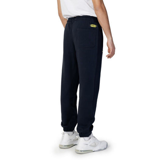 Blauer Blue Cotton Joggers Workout Pant $241.00 Blauer Luzworld