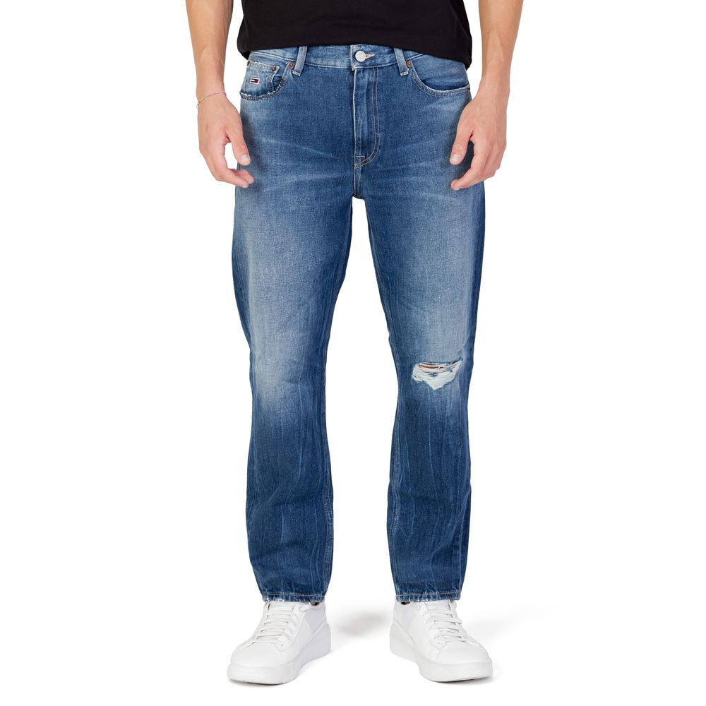 Tommy Hilfiger Jeans Blue Cotton Slim Fit Jean $268.00 Tommy Hilfiger Jeans Luzworld