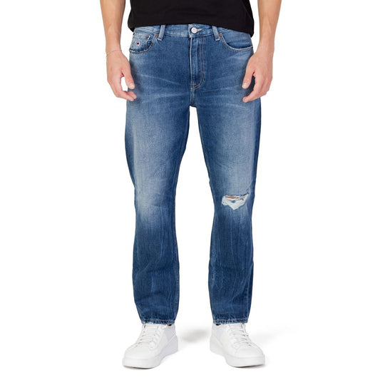 Tommy Hilfiger Jeans Blue Cotton Slim Fit Jean $268.00 Tommy Hilfiger Jeans Luzworld