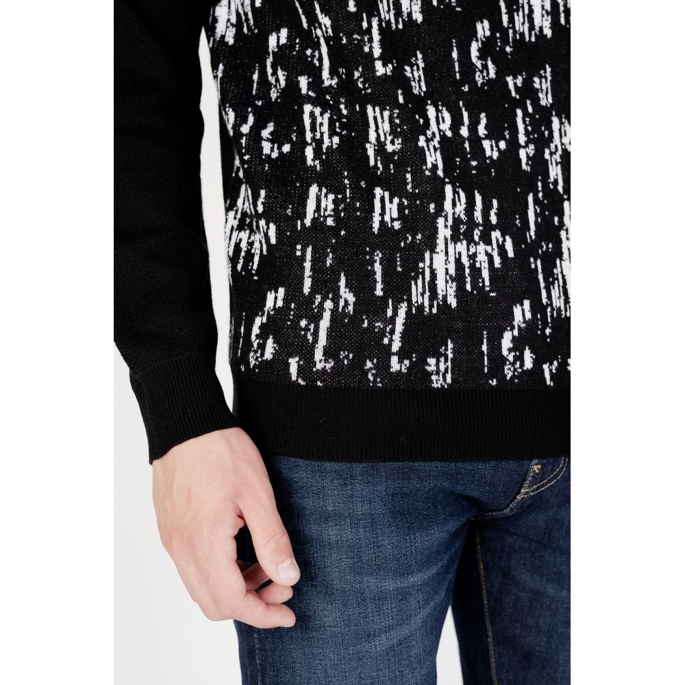 Antony Morato Black Wool Turtleneck $207.00 Antony Morato Luzworld
