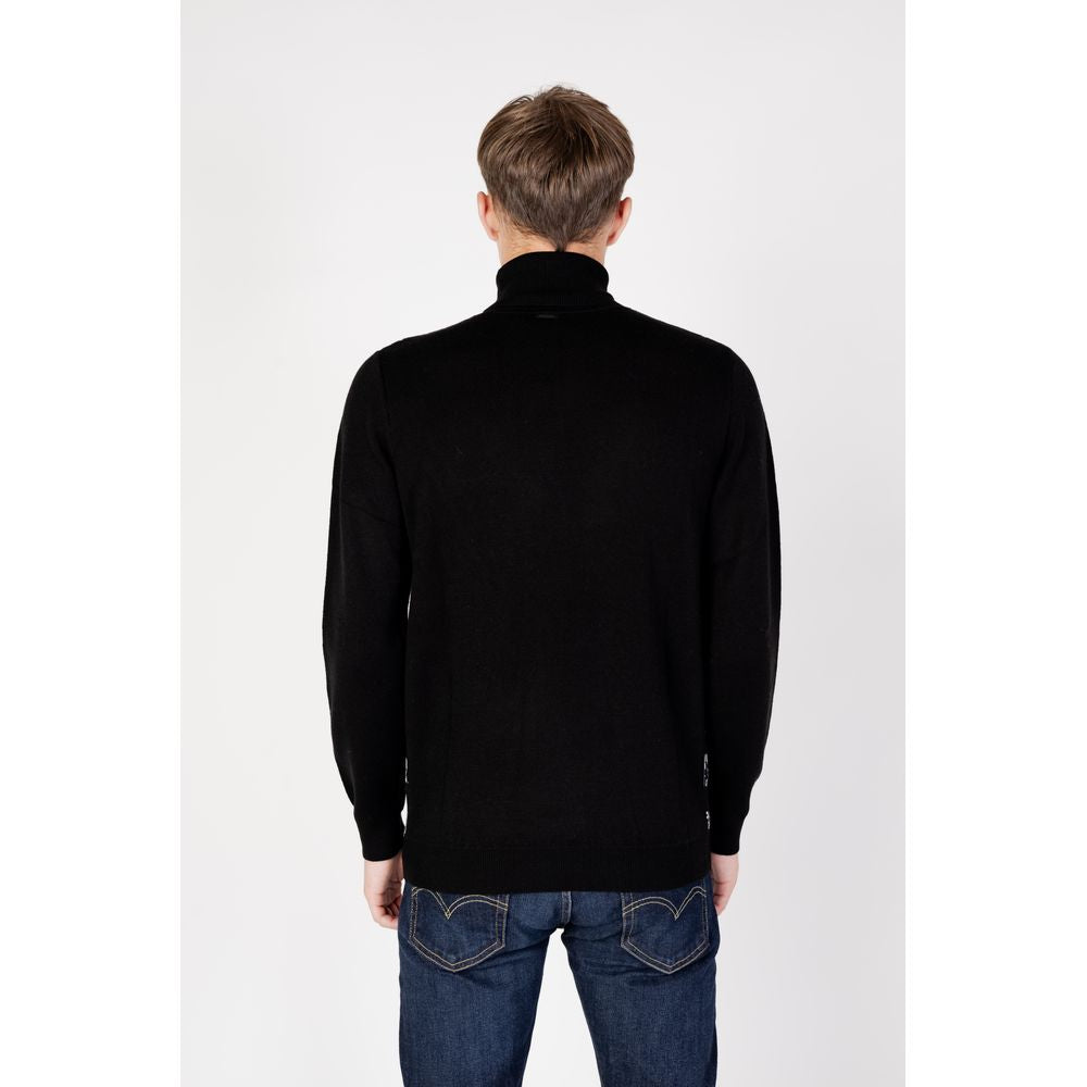 Antony Morato Black Wool Turtleneck $207.00 Antony Morato Luzworld