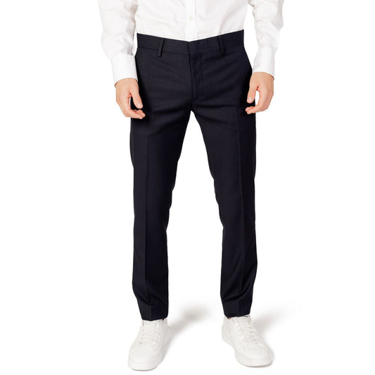 Antony Morato Blue Polyester Pant $207.00 Antony Morato Luzworld