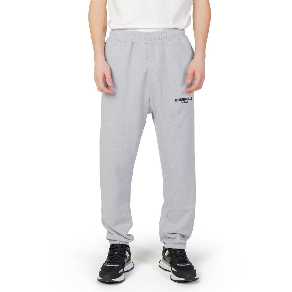 Underclub Gray Cotton Joggers Workout Pant $182.00 Underclub Luzworld