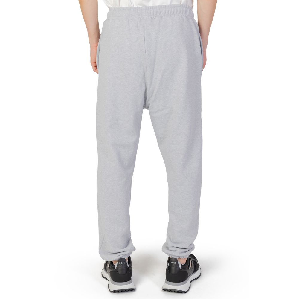 Underclub Gray Cotton Joggers Workout Pant $182.00 Underclub Luzworld