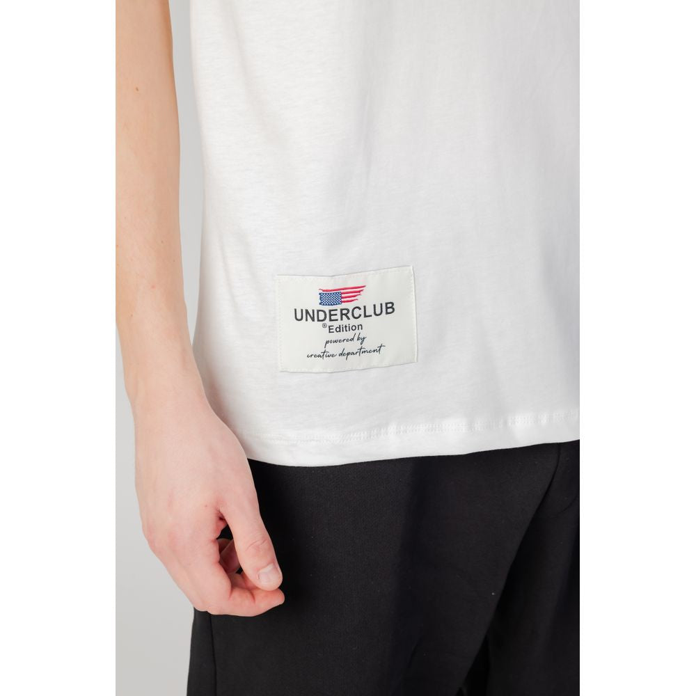 Underclub White Cotton T-Shirt $130.00 Underclub Luzworld