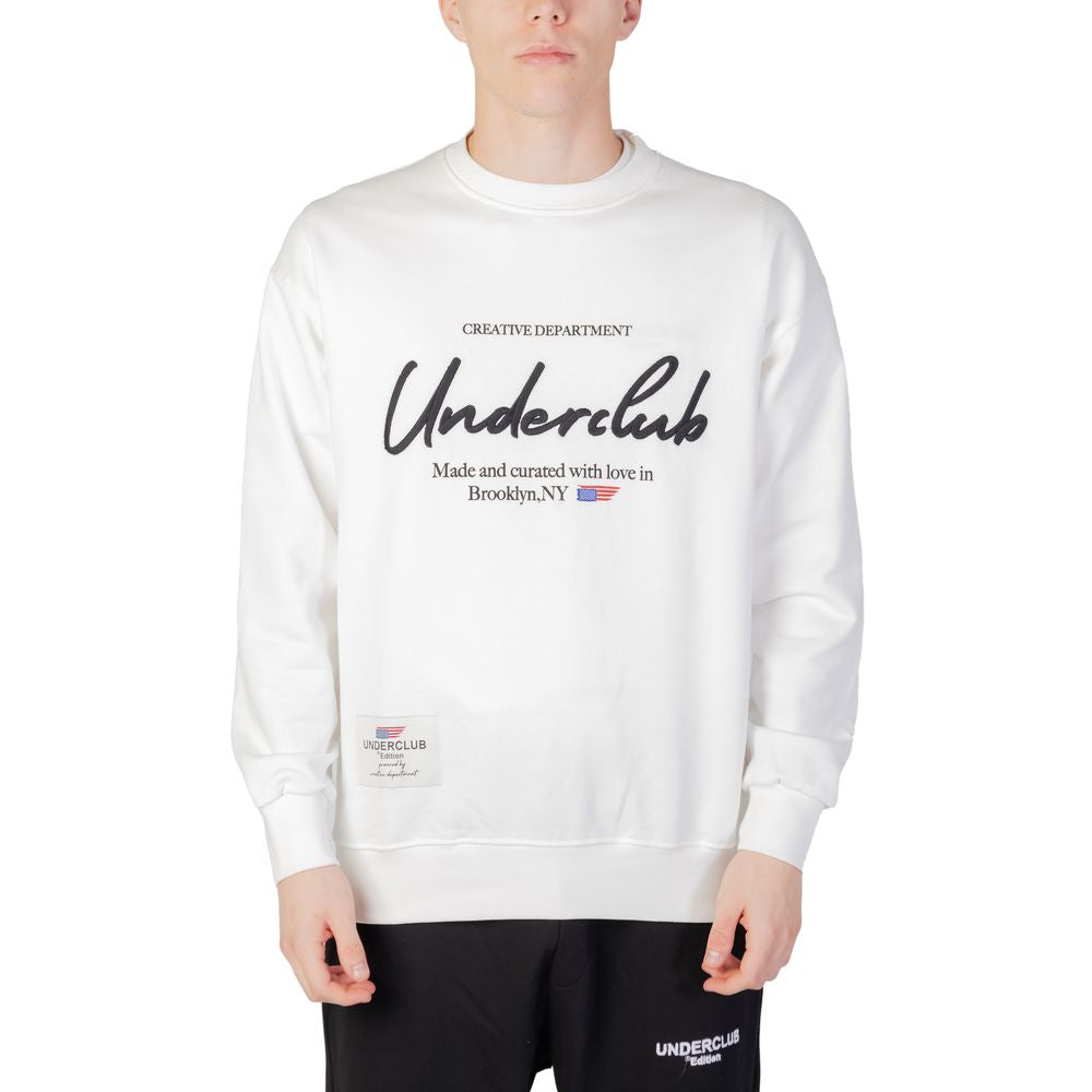 Underclub White Cotton Sweatshirt $182.00 Underclub Luzworld