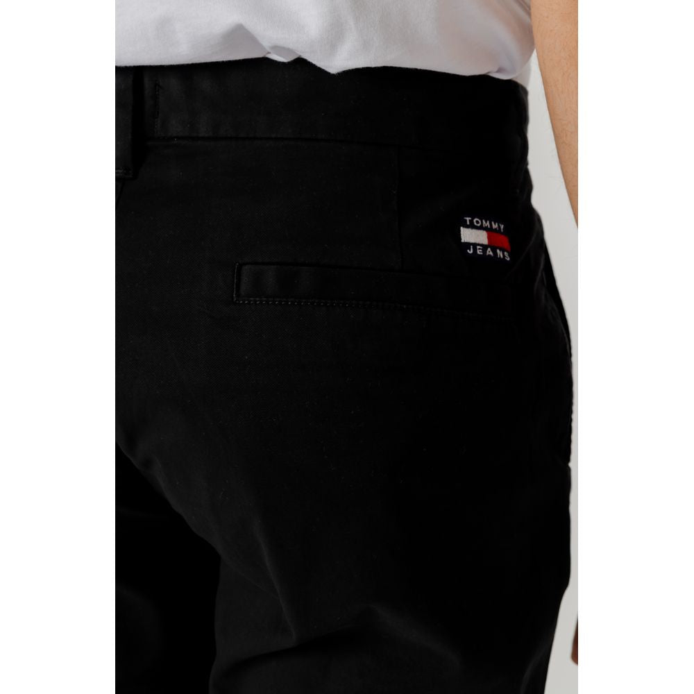 Tommy Hilfiger Jeans Black Organic Cotton Pant $213.00 Tommy Hilfiger Jeans Luzworld
