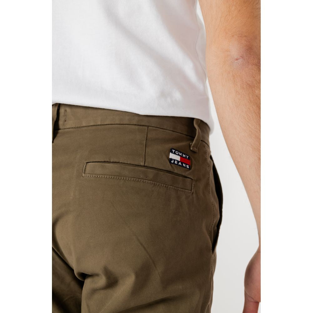 Tommy Hilfiger Jeans Green Organic Cotton Pant $213.00 Tommy Hilfiger Jeans Luzworld