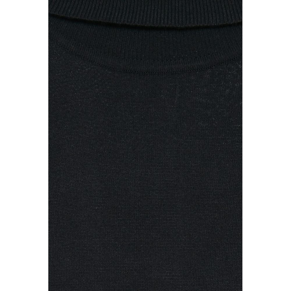 ICHI Black Viscose Turtleneck $117.00 ICHI Luzworld