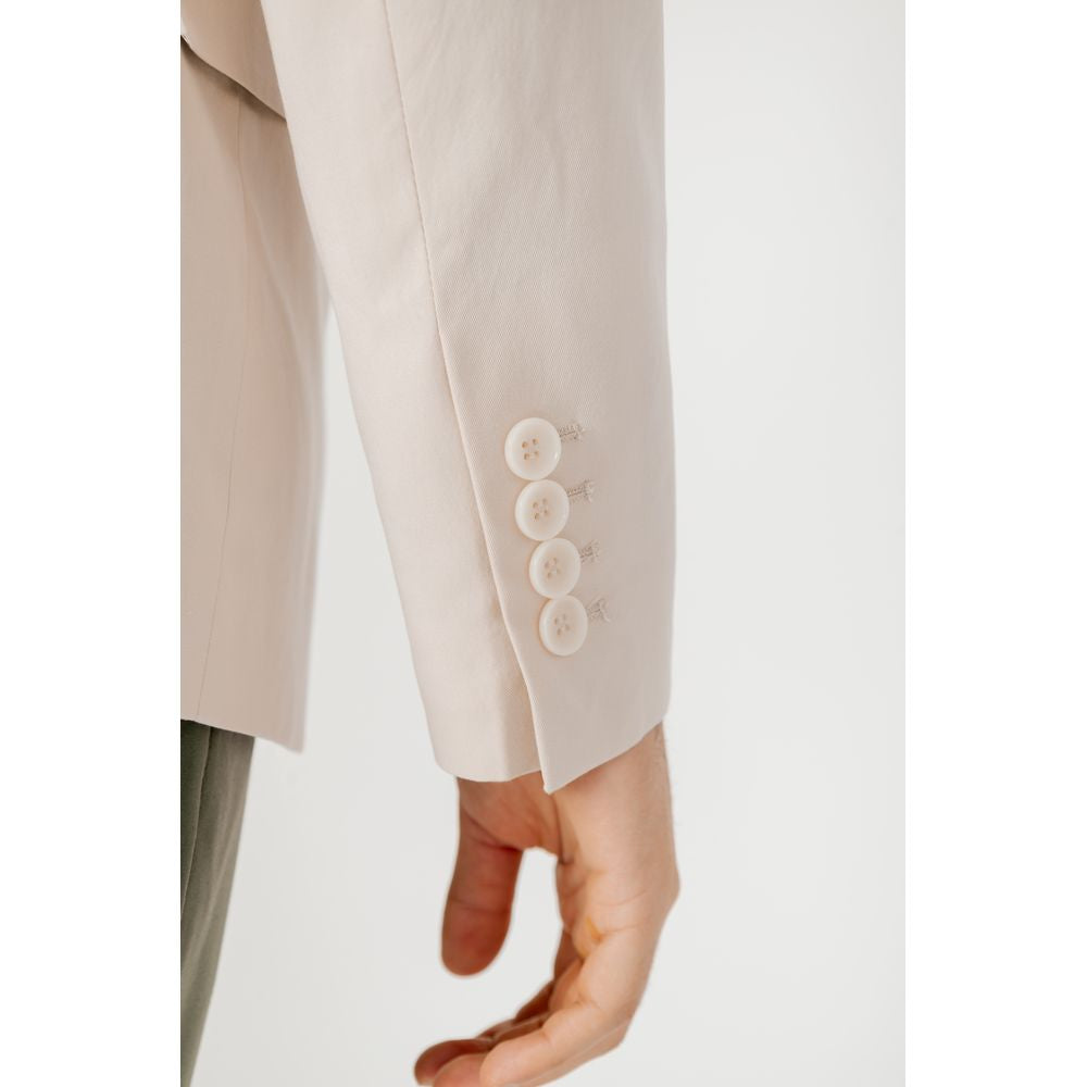 Antony Morato Cream Cotton Blazer $311.00 Antony Morato Luzworld