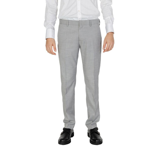 Antony Morato Gray Polyester Pant $207.00 Antony Morato Luzworld